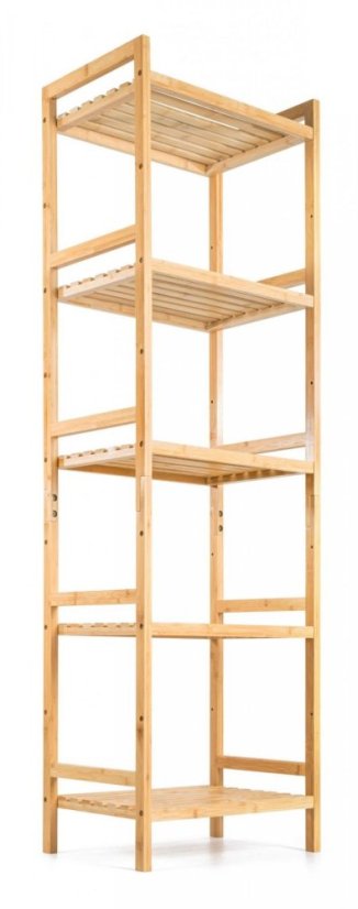 Estantería de bambú G21 5 estantes