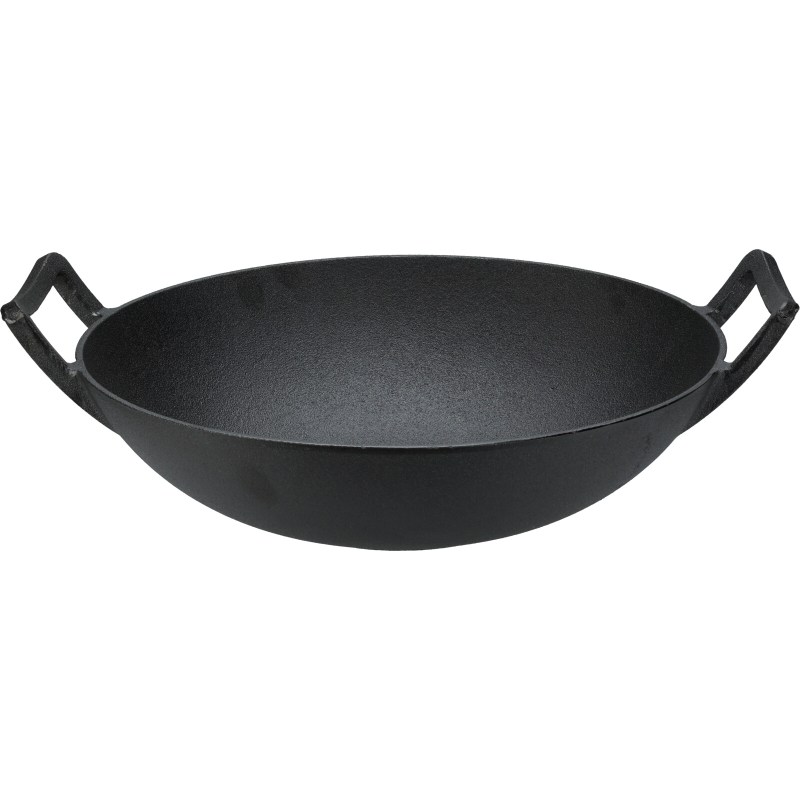 Pánev WOK na gril litinová 37 cm