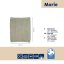 Koupelnová předložka MASHA 70% recyklovaný PES/30% bavlna taupe 55x65x2 cm