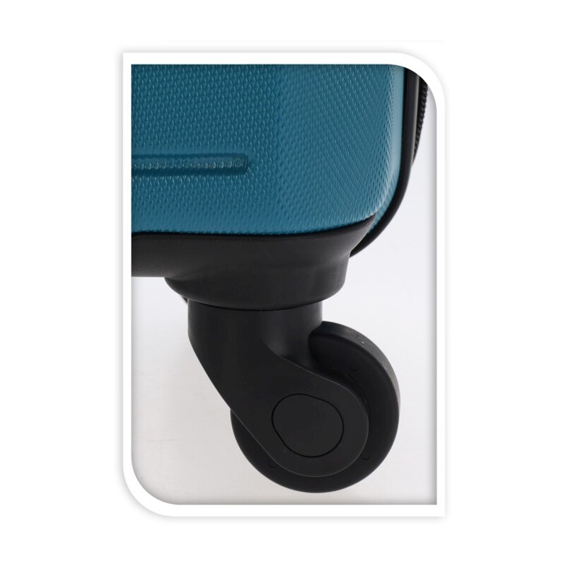 Set de 3 valize de călătorie din plastic 50 / 60 / 70 cm kerosen