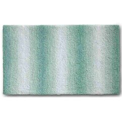 Alfombra de baño Ombre 100x60 cm poliéster verde jade