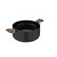 Caserola cu suprafata antiaderenta si capac 28 cm Earth Black