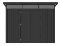 Zahradní domek G21 Madison 731 - 289 x 253 cm, slate grey