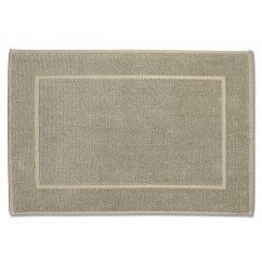 Koupelnová předložka LAVINIA 100% biobavlna béžová 50x70 cm