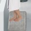 Alfombrilla de baño KRETA PVC gris 72x36cm