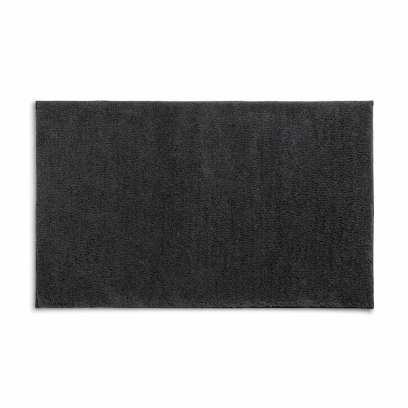 Alfombra de baño Maja 100x60 cm poliéster gris