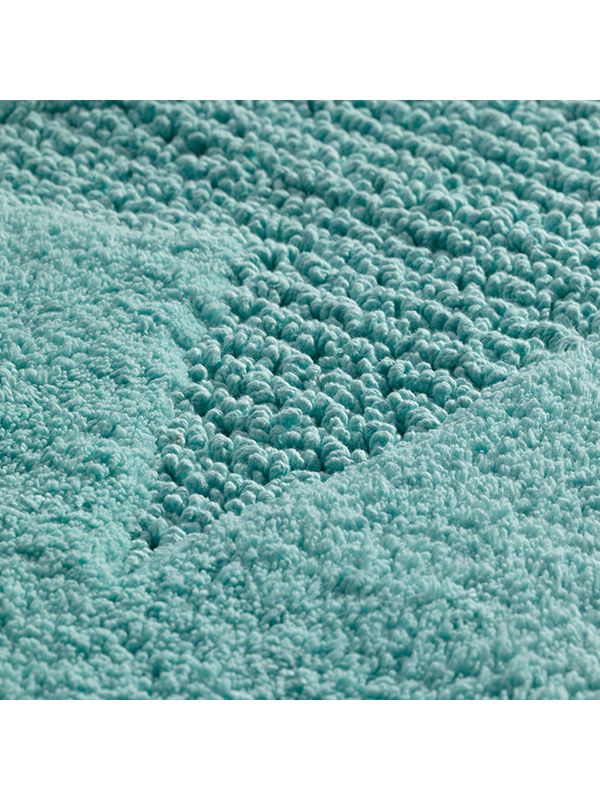 Alfombra de baño LINDANO 70x120 cm menta