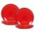 Set farfurii 6 buc 27 cm rosu RUBY RED
