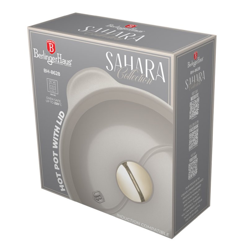 Hrnec na pečení s poklicí 30 cm Sahara Collection
