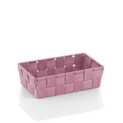 Košík Alvaro plast starorůžová 23x15 cm Košík Alvaro plast starorůžová 23x15 cm