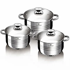 Sada nádobí nerez 6 ks Gourmet line