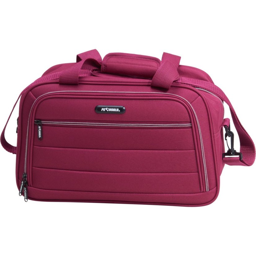 Sada cestovných kufríkov 4 ks červená