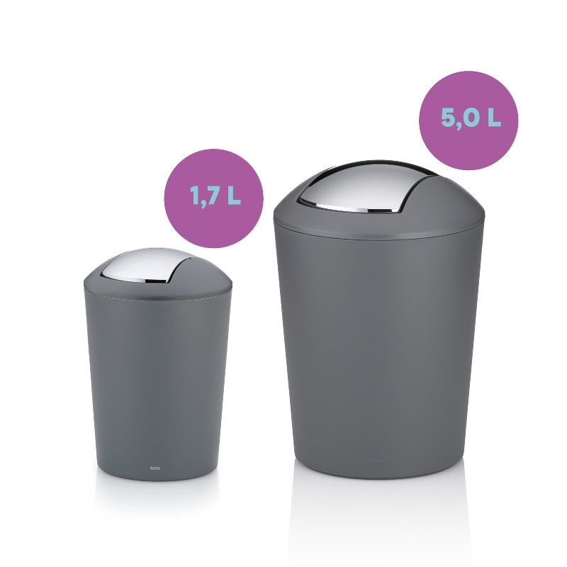 Koš kosmetický MARTA 5 l plast modrá