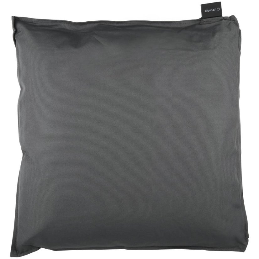 Elektricky vyhrievaný vankúš USB 40 x 40 x 14 cm tmavosivý