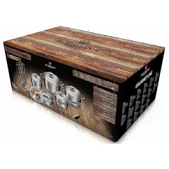 Sada nádobí nerez 17 ks Jumbo Gourmet Line
