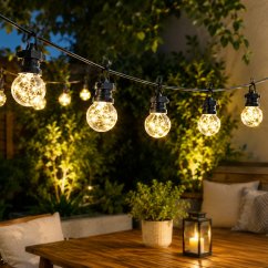 Guirnalda luminosa LED PARTY de 10 bombillas, 50 LED