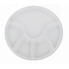 Farfurie fondue ANNELI alb 21,5 cm