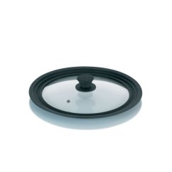 Capac universal CONCETTA, 28-32 cm, sticla/silicon