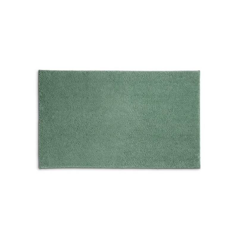 Alfombra de baño Maja 100% poliéster verde jade 100,0x60,0x1,5cm