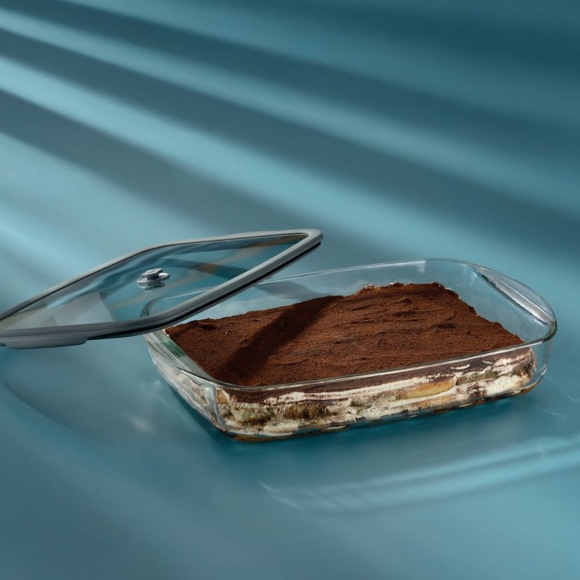 Aurelius tarro de cristal para alimentos 39 x 24 x 7,5 cm 3,5 l