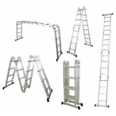 Hliníkové štafle GA-SZ-4x3-3,7 m multifunkční