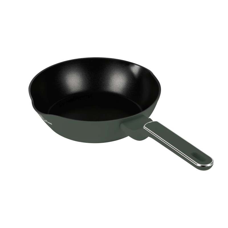 Pánev hluboká s titanovým povrchem 24 cm Matte Green Collection