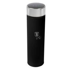 Termoska z nehrdzavejúcej ocele s LED displejom 500 ml Matte Black Collection