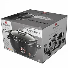 Pomalý hrnec s poklicí Slow cooker 3,5 l Black Rose Collection