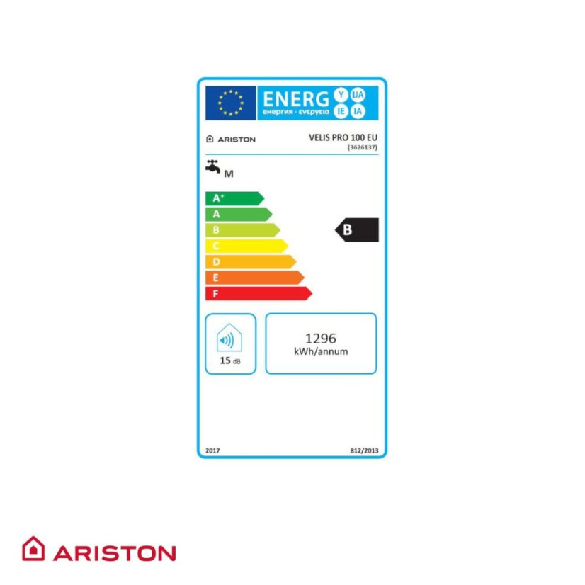 Boiler electric mediu 100 l orizontal/vertical VELIS PRO 100