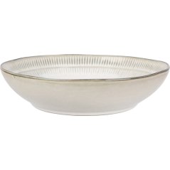 Talíř hluboký sada 6 ks  20 cm šedá kamenina