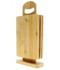 Doštička krájacia v stojane sada 5 ks