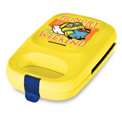 Aparat electric de preparat sandvișuri de 600 W din colecția MINIONII