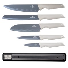 Set cuțite cu suport magnetic 6 buc Colecția Aspen Set cuțite cu suport magnetic 6 buc Colecția Aspen