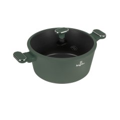 Kastrol s titanovým povrchem a poklicí 28 cm Matte Green Collection Kastrol s titanovým povrchem a poklicí 28 cm Matte Green Collection