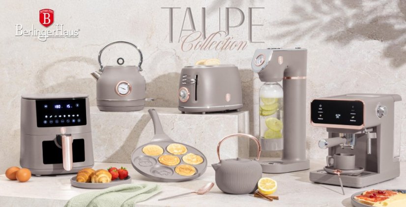 Topinkovač digitální nerez ocel Taupe Collection