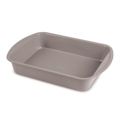 Bandeja de horno con superficie de titanio 35x27 cm Colección Taupe