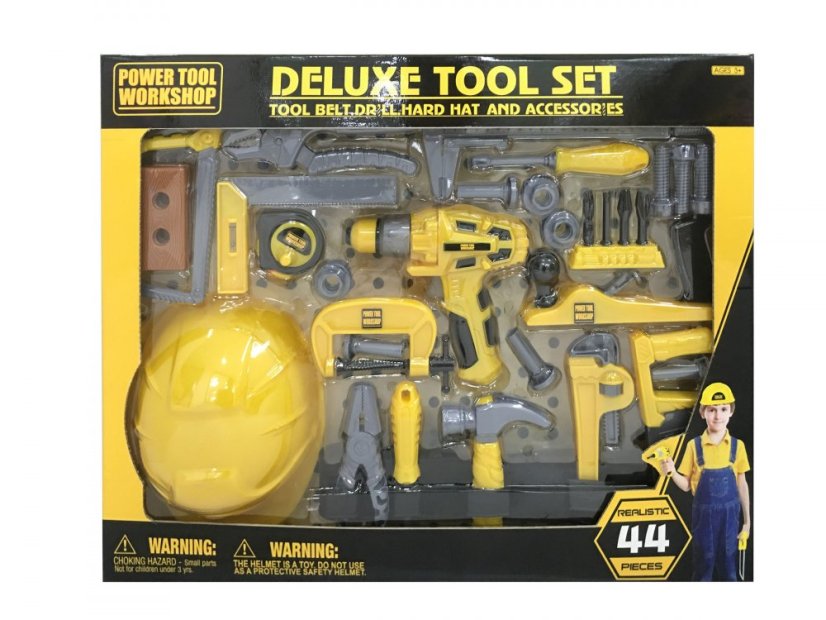 Hračka G21 Detské náradie DELUXE TOOLS, 44 dielov