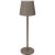 Lampă de masă LED 36 cm gri taupe
