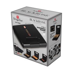 Sendvičovač 3 v 1 s odnímateľnými doskami Black Rose Collection