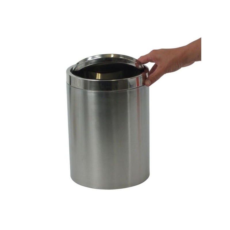 Odpadkový koš ARI 7L, nerez stříbrný