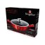 Pekáč kulatý s mramorovým povrchem a poklicí  24 cm Burgundy Metallic Line