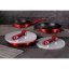 Tigaie cu maner detasabil + capac Burgundy Metallic Line 24 cm Tigaie cu maner detasabil + capac Burgundy Metallic Line 24 cm