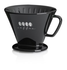 Kávový filter porcelánový Excelsa L čierna