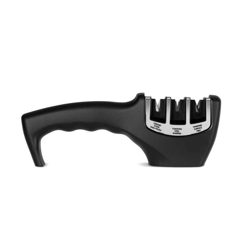 Brúska na nože 3 v 1 čierna Matte Black Collection