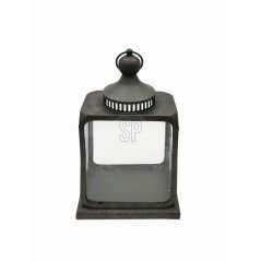 Lanternă 22 x 38 cm metal bronz patinat