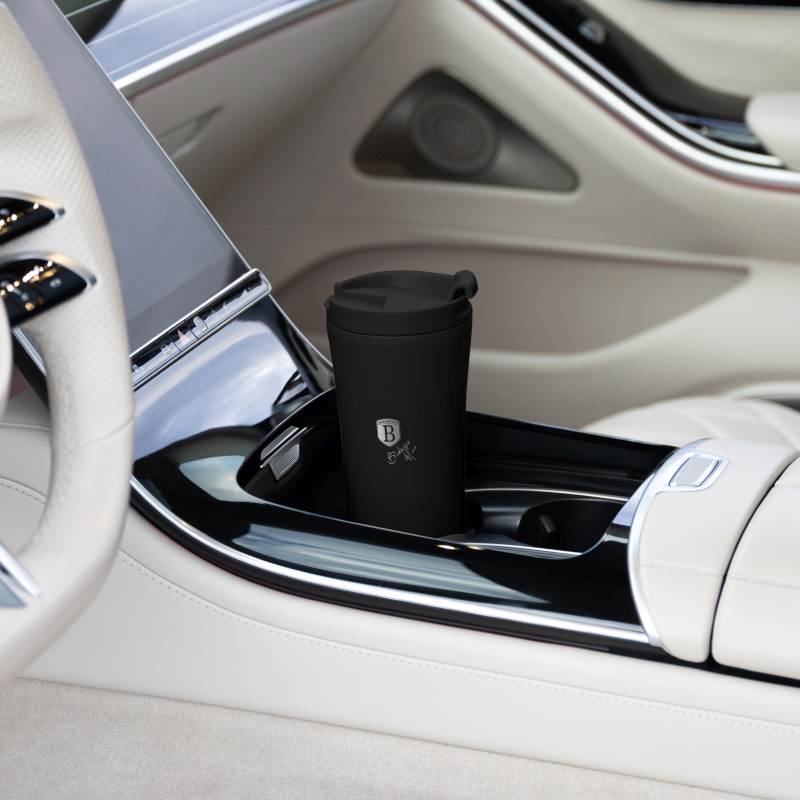 Cană termos din oțel inoxidabil cu pereți dubli 0,5 l Colecția Matte Black