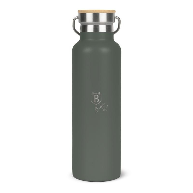 Termoska lahev s dvojitou stěnou nerez 0,6 l Matte Green Collection