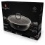 Pánev hluboká s poklicí 28 cm Black Silver Collection