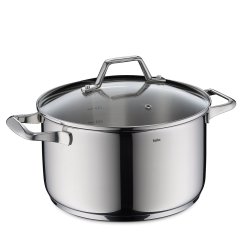 Hrnce s pokrievkou z nehrdzavejúcej ocele Lucca 24 cm 5,3 l