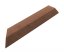 Bandă de tranziție G21 Cherry pentru plăci WPC, colț 38,5 x 7,5 cm (stânga)